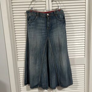 Long Tommy Hilfiger Denim Skirt